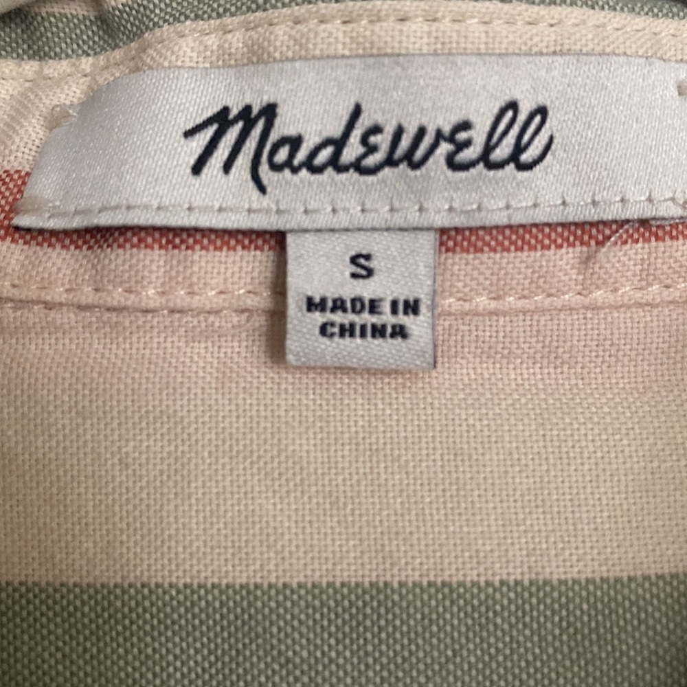 Madewell Button-Down Oversized Shirt Small - Picture 3 of 4